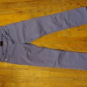 ARMANI JEANS Size 26 Purple Skinny Midrise